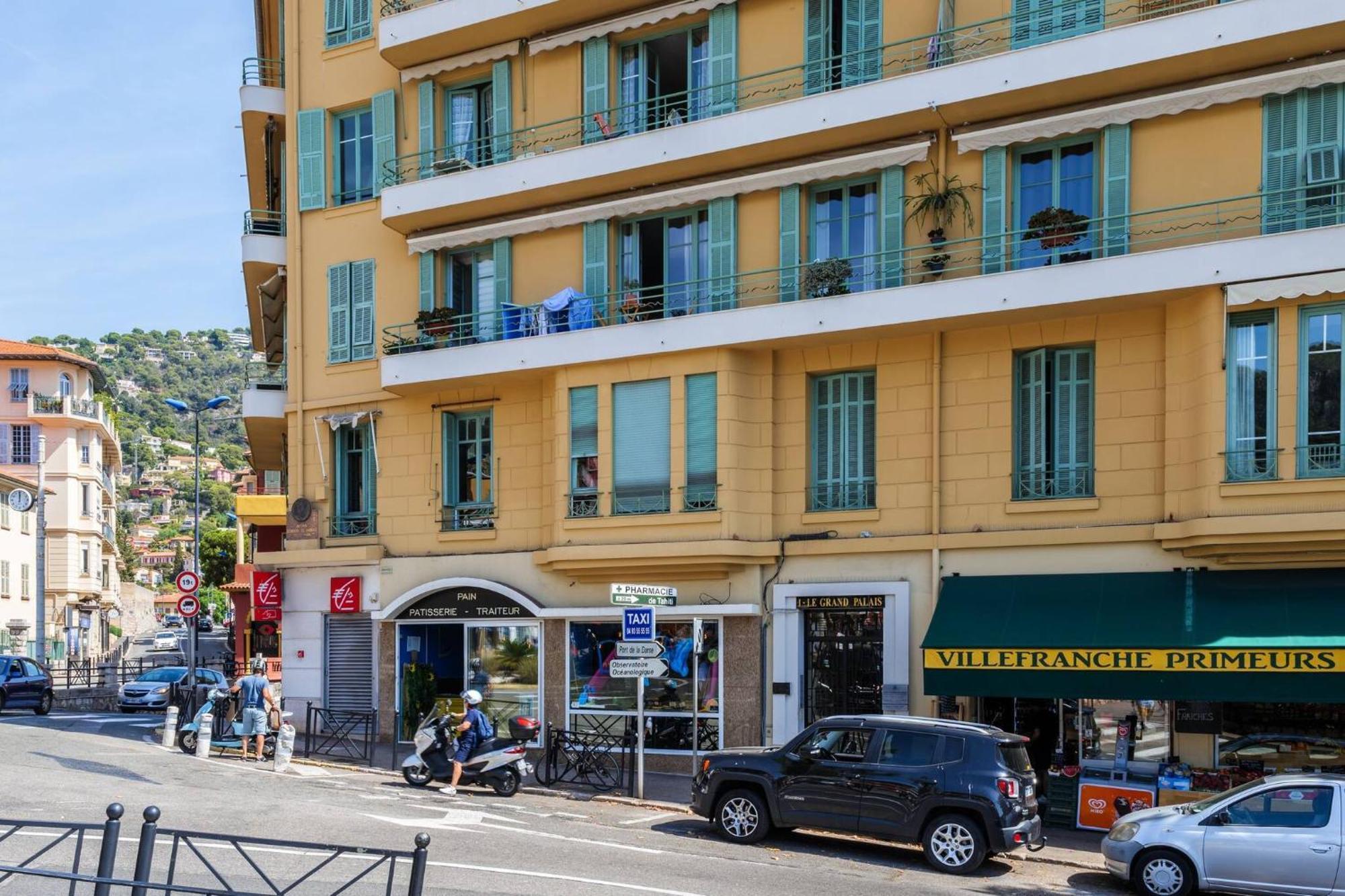 Charmant 3 Pieces Vue Mer Villefranche-sur-Mer Buitenkant foto