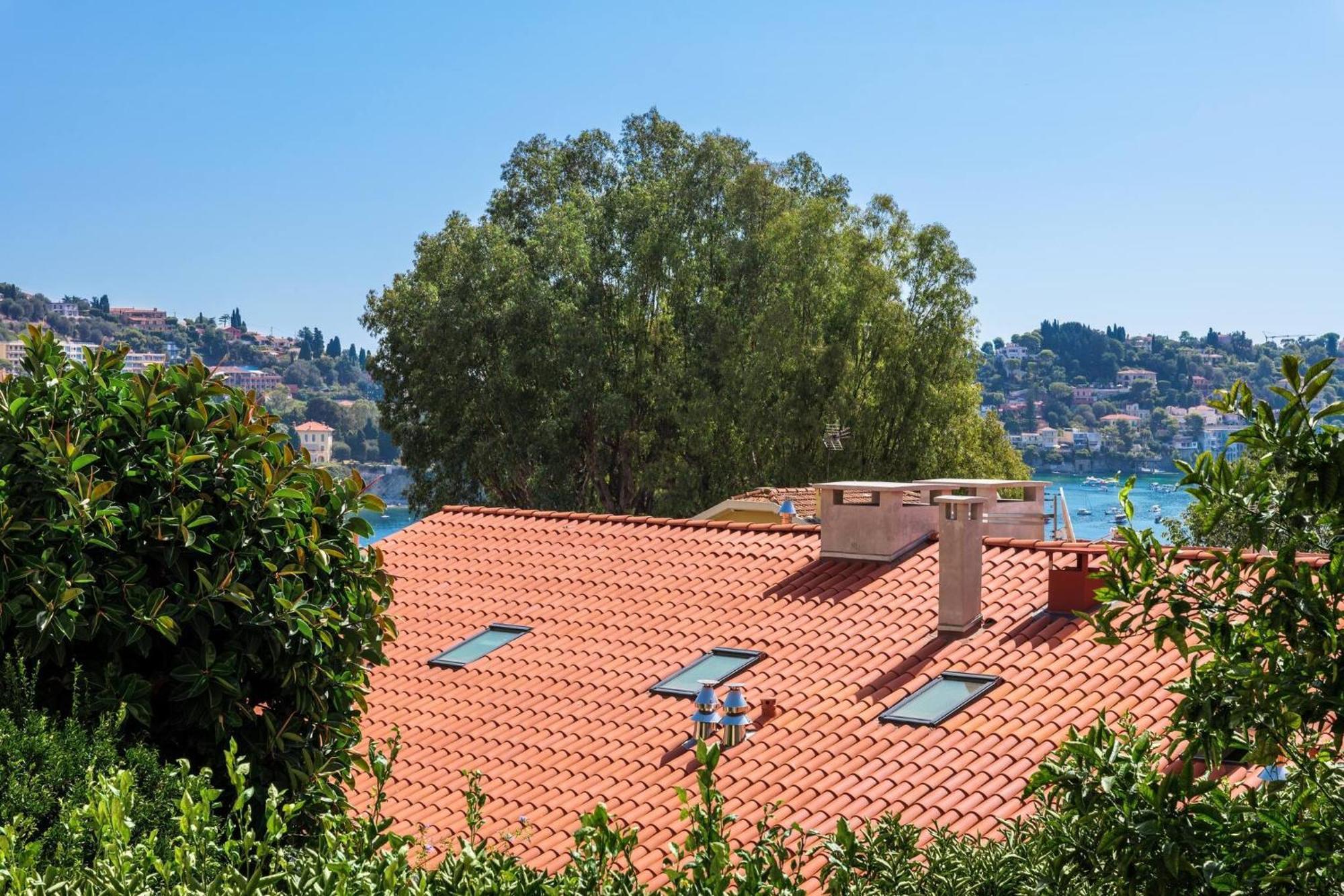 Charmant 3 Pieces Vue Mer Villefranche-sur-Mer Buitenkant foto